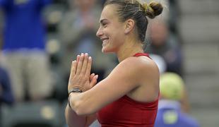 Arina Sabalenka in Carlos Alcaraz zanesljivo v četrtfinale