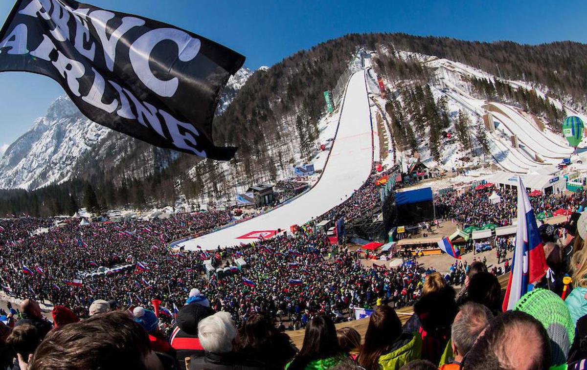 Planica navijači | Planica bo gostila svetovno prvenstvo v poletih leta 2028. | Foto Vid Ponikvar