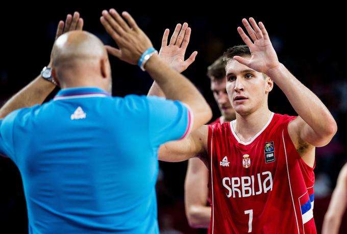 "Slovenijo maksimalno spoštujemo. Do zdaj so njeni košarkarji pokazali sijajno košarko. Zasluženo so v finalu. Odlično so vodeni, pokazali so velik entuziazem." | Foto: Vid Ponikvar