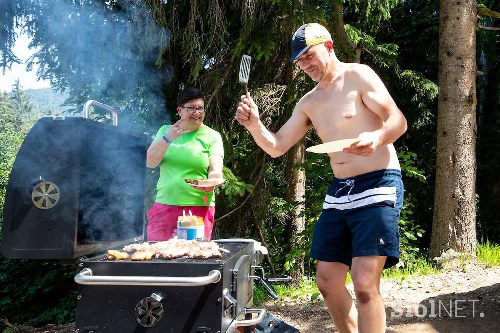 Dirka Po Sloveniji navijači