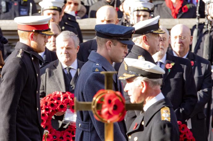 princ Charles, princ Harry, princ William | Princ Harry se je z bratom in očetom pogovarjal pretekli konec tedna. | Foto Albert Nieboer, Guliverimage