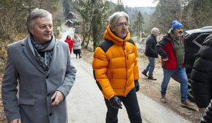 Zgornjegorenjski župani s Šeficem o aktualnih izzivih sanacije #video #foto