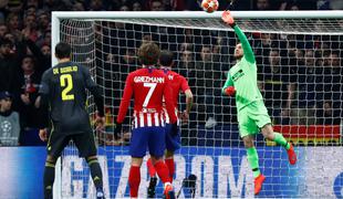 Oblak in Atleti nedotaknjeni v Madridu, lepa prednost za Manchester City