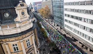 Ljubljanski maraton s kozmetično napako #video