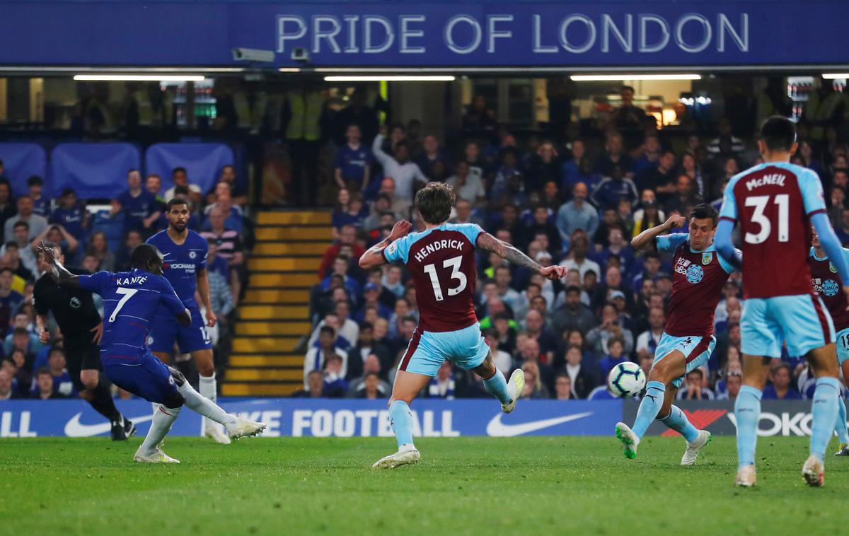 Chelsea Burnley | Chelsea je remiziral z Burnleyjem. | Foto Reuters