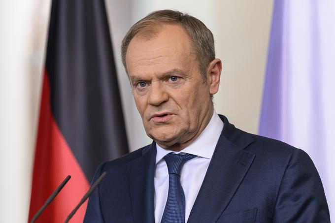 Tusk in Zelenski sta na današnjem srečanju v poljski prestolnici med drugim govorila še o nadaljnji podpori Zahoda Ukrajini v njenem boju z rusko agresijo. | Foto: Guliverimage