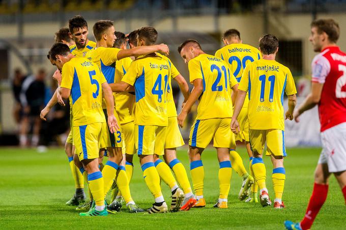 Trener Simon Rožman je v nedeljo poslal v ogenj številne rezerviste. Alen Ožbolt je dosegel dva zadetka. | Foto: Žiga Zupan/Sportida