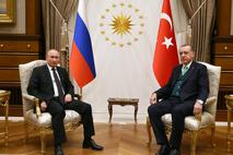 Vladimir Putin in Recep Tayyip Erdogan