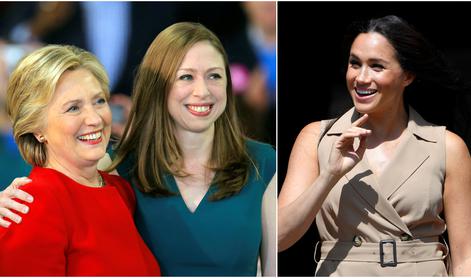 Hillary in Chelsea Clinton stopili v bran Meghan Markle