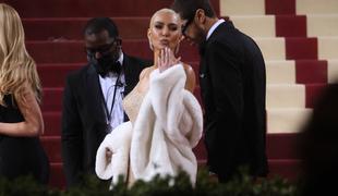 Met Gala: Kim Kardashian v slavni obleki Marilyn Monroe #foto