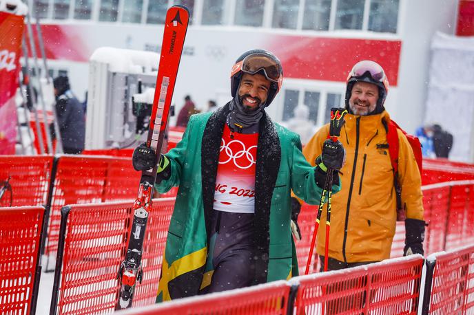 Benjamin Alexander | Benjamin Alexander je prvi smučar, ki je na olimpijskih igrah zastopal Jamajko.  | Foto Anže Malovrh/STA