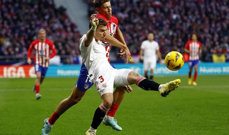 Oblak in Atleti na praznike z zmago in minus 7