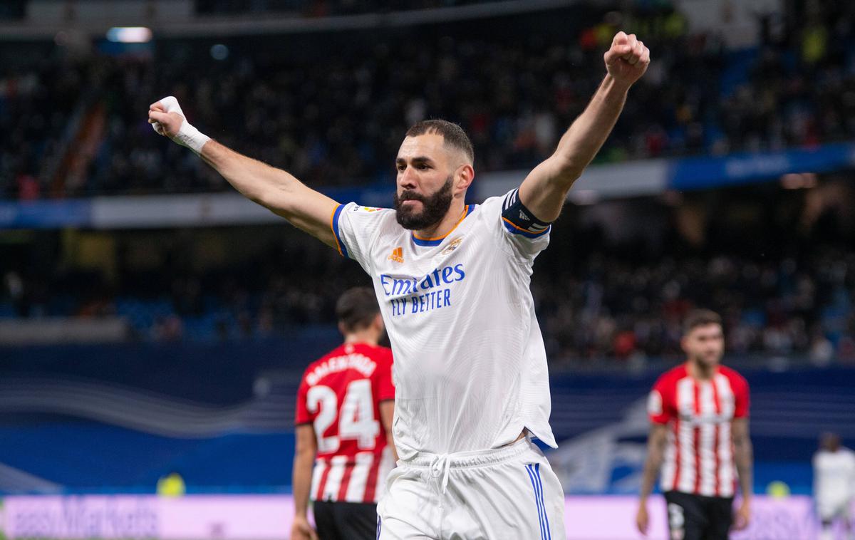 Karim Benzema | Karim Benzema je že pri 12 golih v tej sezoni La Lige. | Foto Guliverimage