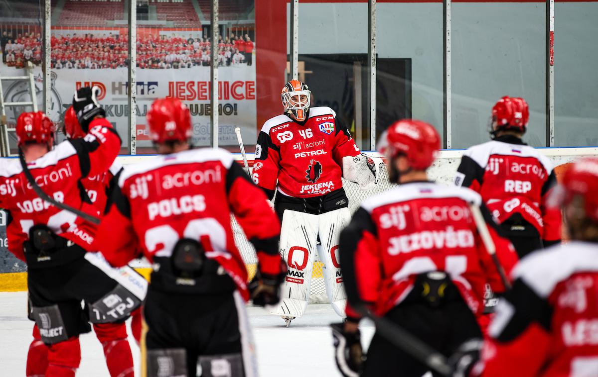 HDD Jesenice | Jeseničani so na prvi finalni tekmi s 4:2 premagali Cortino. | Foto Matic Klanšek Velej/Sportida