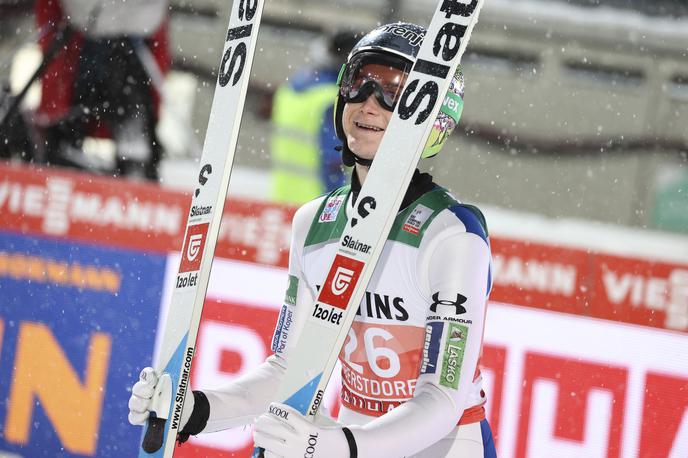 Cene Prevc | Cene Prevc je na uvodni tekmi celinskega pokala v Willingenu zasedel tretje mesto, na drugi tekmi je bil osmi. | Foto Guliverimage