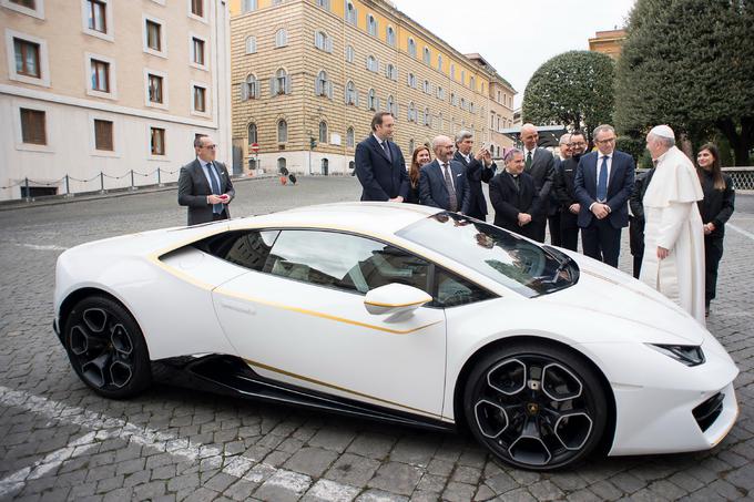 Lamborghini huracan papež | Foto: Lamborghini