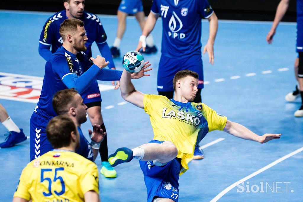 Celje Pivovarna Laško : PPD Zagreb, liga prvakov