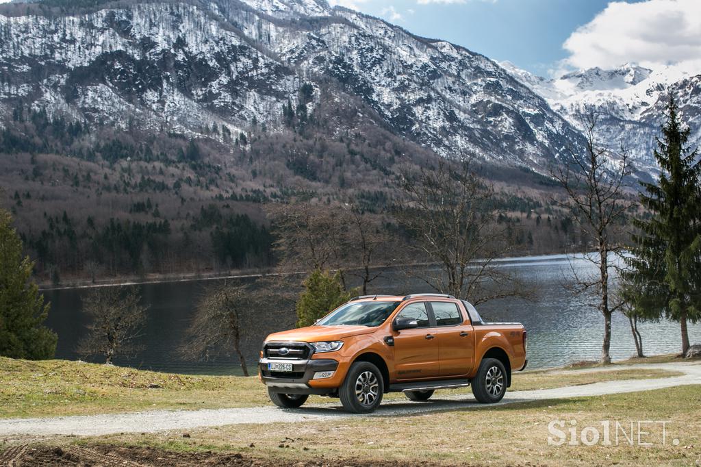 Ford ranger - fotogalerija testnega vozila