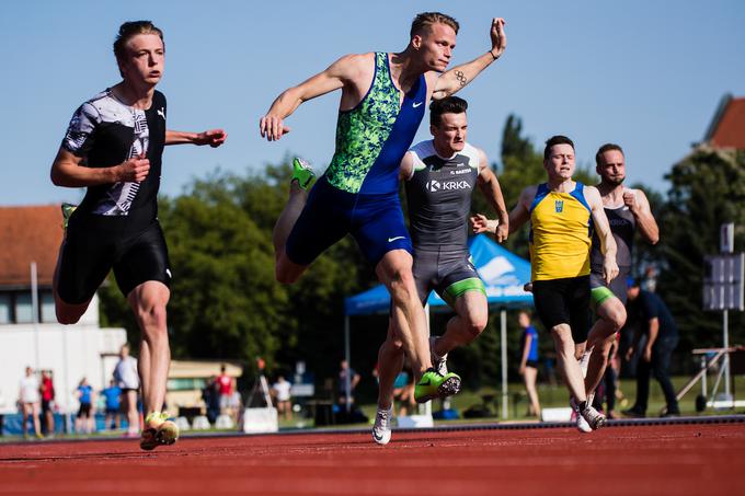 Nick Kočevar je ugnal Luko Janežiča. | Foto: Grega Valančič/Sportida