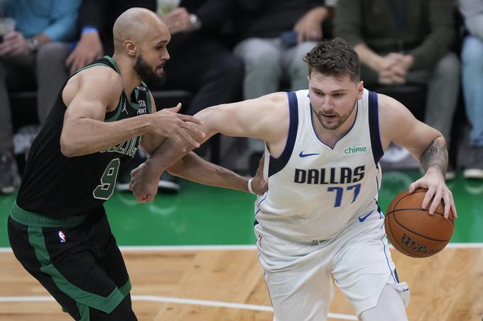 Dončić je tekmo končal s trojnim dvojčkom. | Foto: Guliverimage