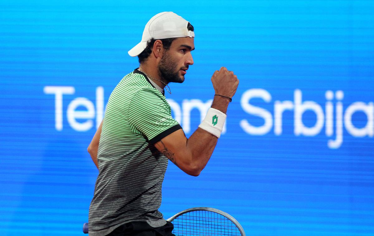 Matteo Berrettini | Italijan bo izpustil zadnji masters sezone. | Foto Guliverimage