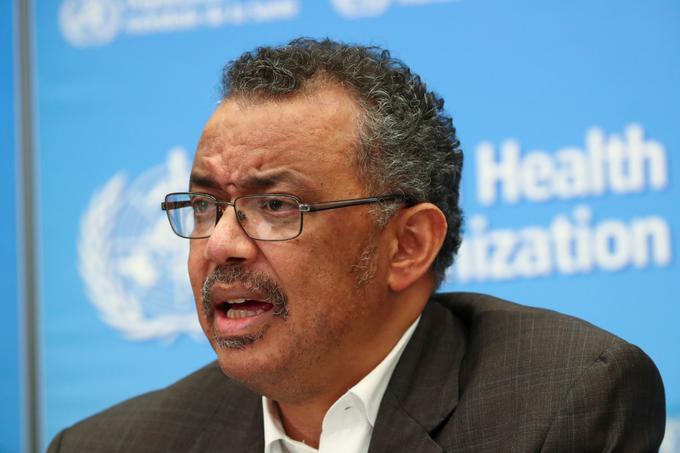 Prvi mož WHO Tedros Adhan Ghebreyesus | Foto: Reuters