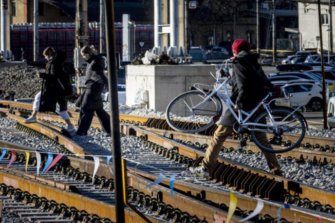 Slovenske železnice | Gradnja novega Potniškega centra Ljubljana je v polnem teku. | Foto Slovenske železnice