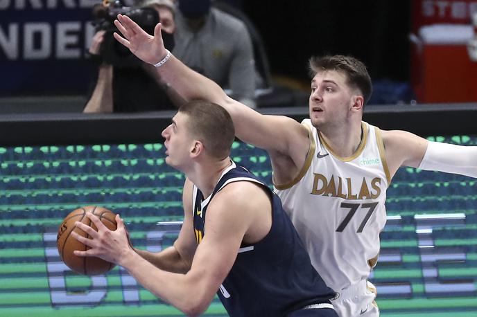 Nikola Jokić Luka Dončić | Nikola Jokić in Luka Dončić bosta v sredo glavna zvezdnika tekme v Stožicah. | Foto Reuters