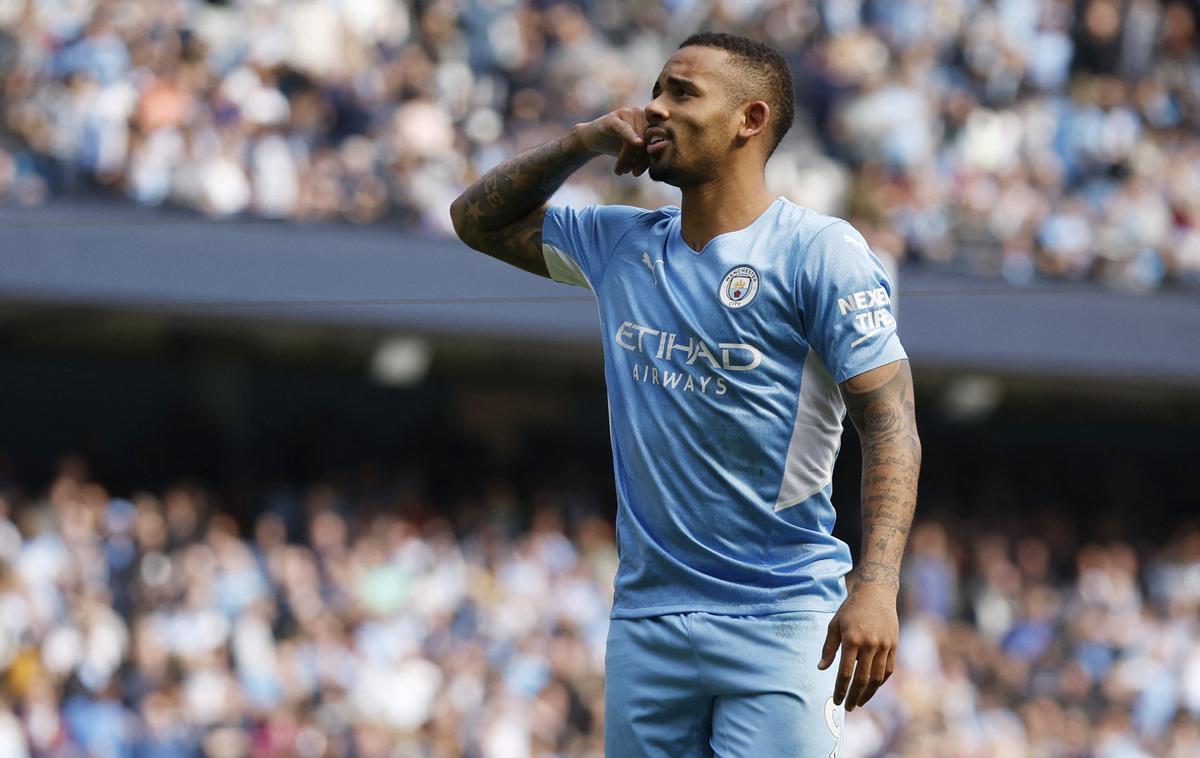 Manchester City Gabriel Jesus | Gabriel Jesus je to sezono za Manchester City zabil 13 golov. | Foto Reuters