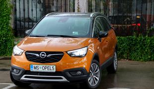 Opel crossland X po meri mladih slovenskih družin in upokojencev #foto