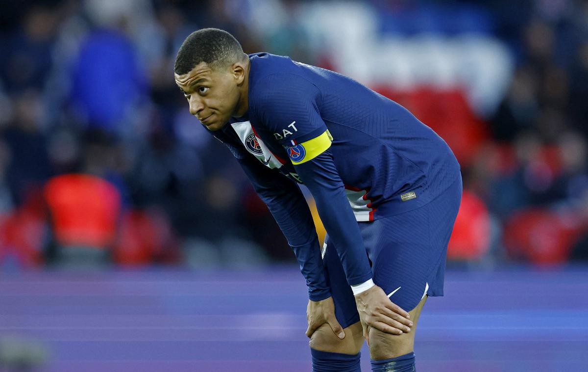 PSG Kylian Mbappe | PSG je četrtič v sezoni ostal praznih rok. | Foto Reuters