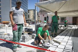 Prenova Gosposvetske ceste v Ljubljani.