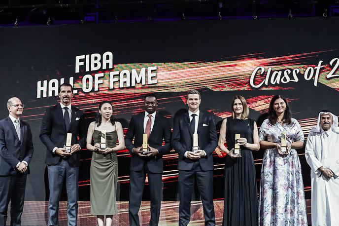 Fiba hall of fame | Letošnja slovesnost, na kateri so sprejeli člane letošnjega letnika v hram slavnih, je potekala v Singapurju. | Foto FIBA