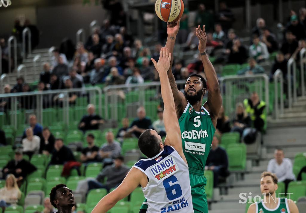 Cedevita Olimpija - Zadar ABA liga Stožice