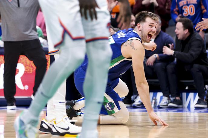 Luka Dončić | Luka Dončić je proti New Yorku navduševal mlado in staro. | Foto Reuters