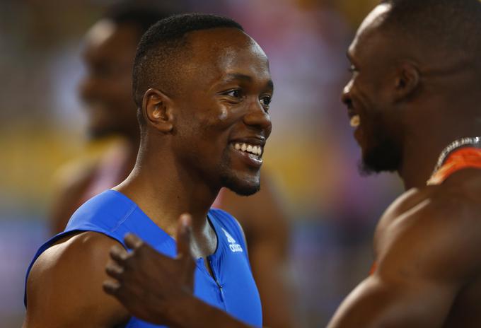 Akani Simbine je bil daleč najhitrejši. | Foto: Getty Images