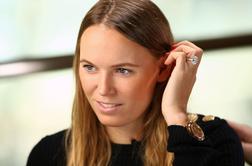 Caroline Wozniacki za slovo s svojo dobro prijateljico