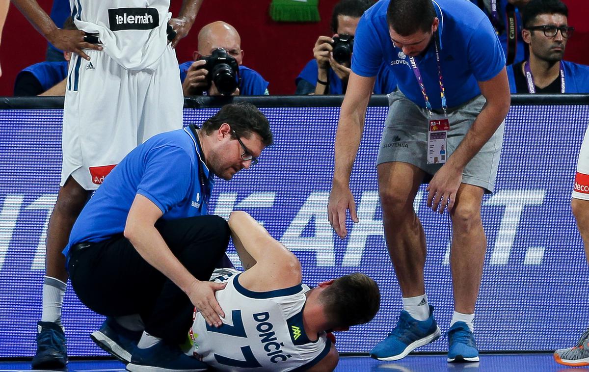 Marko Macura | Marko Macura je imel z Luko Dončićem opravka že kot zdravnik slovenske košarkarske reprezentance. | Foto Vid Ponikvar