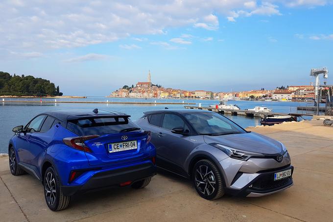 Glede podobe velja Toyoti čestitati za pogum. Linije so precej drzne, Toyota je tukaj odšla še dlje kot nissan pri juku in ne moremo trditi, da bo ta, na videz precej poseben avtomobil, všeč prav vsakomur, a v njem je nekaj tiste skrivnostne privlačnosti. Obrača glave, stare in mlade, ljudje dvigajo telefone in pritiskajo na fotogumb. To je znak, da drznost ima potencial. V slogu koncepta »Sensual Speed-Cross« v ospredje stopa karoserija z diamantno arhitekturno tematiko in izbočenimi kolesnimi oboki. | Foto: Jure Gregorčič