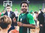 Cedevita Olimpija trening Yogi Ferrell