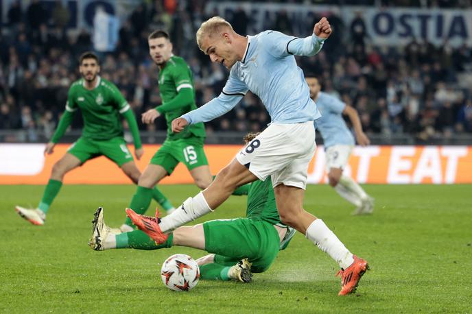 Lazio Ludogorec | Lazio je bil edini s stoodstotnim izkupičkom v evropski ligi. A je remiziral z Ludogorcem 0:0. | Foto Reuters