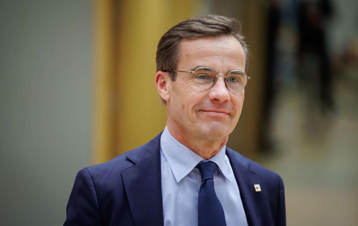 Ulf Kristersson | V povezavi z nasiljem v državi je premier dejal, da nobena druga država v EU nima tako resnih težav kot Švedska, čeprav državo v tujini večinoma dojemajo kot miroljubno, je poročala dpa. | Foto STA