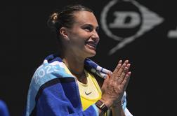 Arina Sabalenka vztraja na prvem mestu, a prednost je skopnela