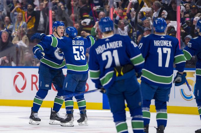 Canucks so nadoknadili zaostanek in premagali Edmonton. | Foto: Reuters