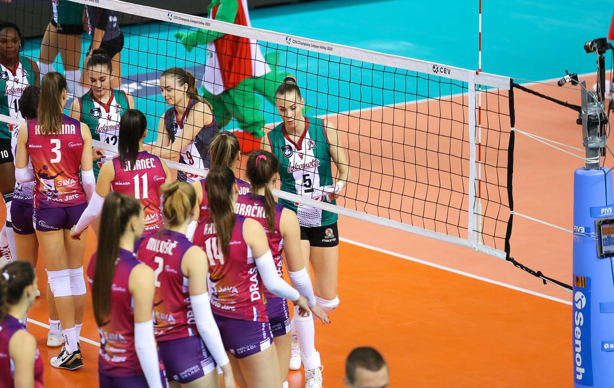 Liga prvakinj: Kaliningrad - Nova KBM Branik | Bankirke so potovanje v ligi prvakinj začele v Rusiji. | Foto CEV