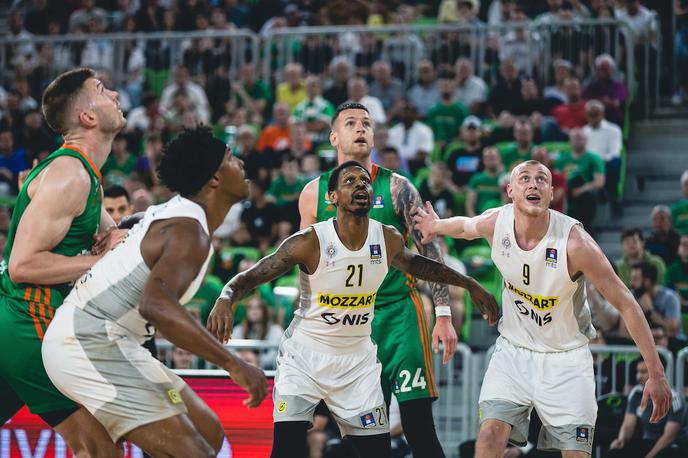 ABA liga: Cedevita Olimpija - Partizan | Drugi finalist bo znan v torek zvečer, ko bosta v Beogradu na odločilni tretji tekmi obračunala Partizan in Cedevita Olimpija. | Foto Grega Valančič/Sportida