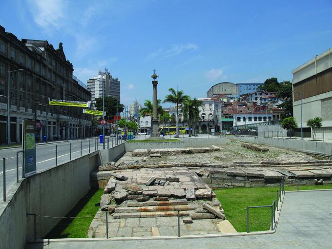 Cais do Valongo, nekdanje središče trgovine s sužnji v Riu de Janeiru | Foto: Milton Guran (unesco.org)