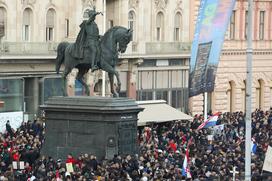 Zagreb protesti