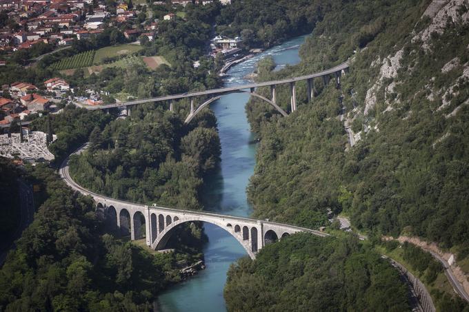 Solkanski most Soča | Foto: Matej Leskovšek