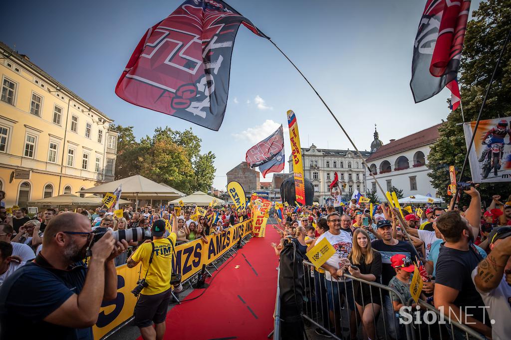 Maribor, sprejem za Tima Gajserja